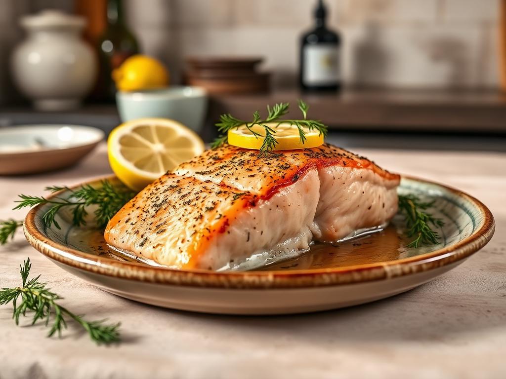 Salmone al Limone e Aneto
